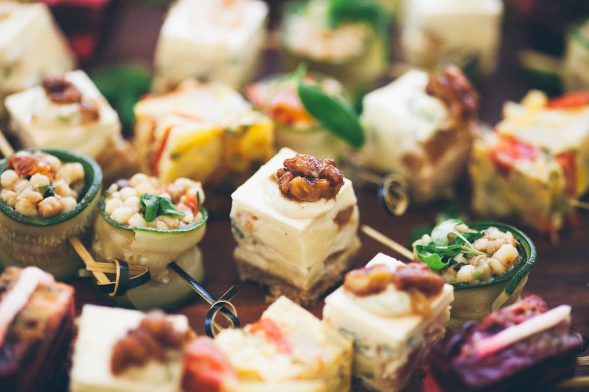 Composition du buffet Cocktail Entreprise